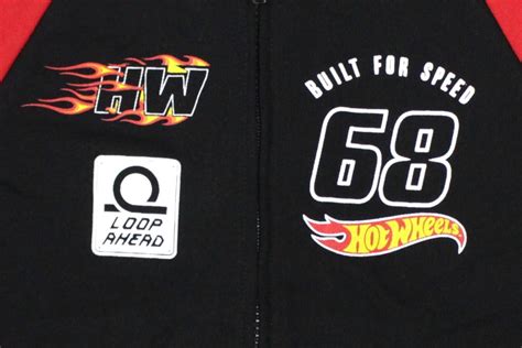 CASACA NIÑO HOT WHEELS NEGRO BOMBER HWS 0152