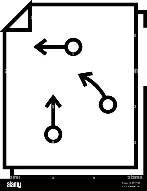 Icono De L Nea De Algoritmo De Decisi N Signo De Concepto Ilustraci N