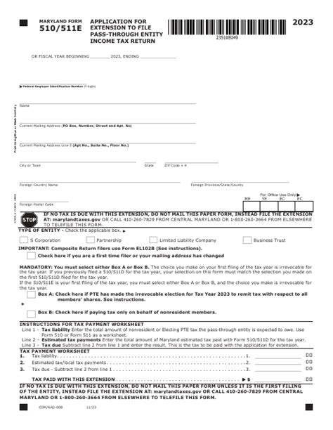 Maryland Form E Rad Fill Out Sign Online And