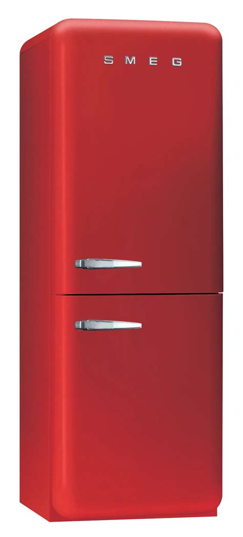 Smeg FAB32RNR Red Freestanding Fridge Freezer | Departments | DIY at B&Q