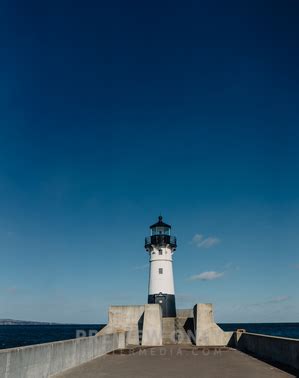 A Black And White Lighthouse - Stock Photos | Alex Welgraven Creative