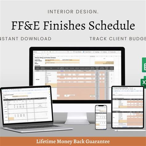 Ff E Schedule Etsy