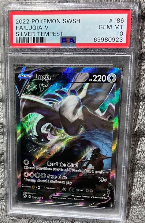 Mavin PSA 10 GEM MINT Lugia V 186 195 Silver Tempest Alternate Alt