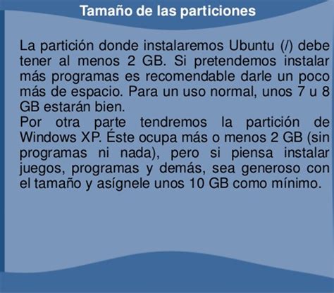 Arquitectura Del Computador UNIDAD III ESQUEMA DE PARTICIONES DE LOS