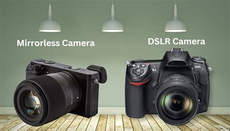 Comparison Of Dslr Mirrorless And Point And Shoot Camera Here Is