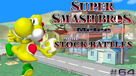 Super Smash Bros Melee Stock Battles Youtube