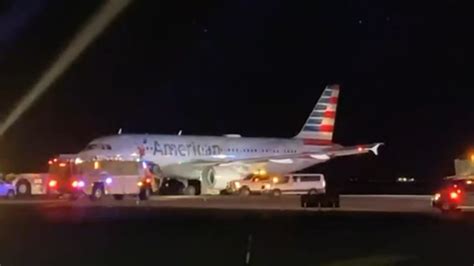 American Airlines Plane Makes Emergency Landing At Jfk Due To Hydraulic