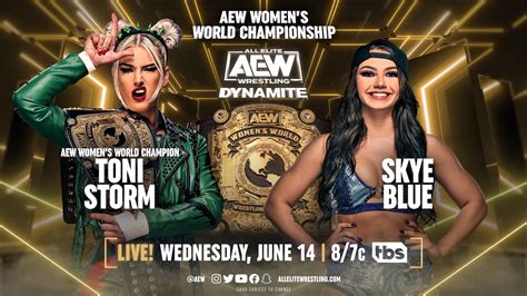 Aew Dynamite New Women’s Championship Match Set For June 14 Episode