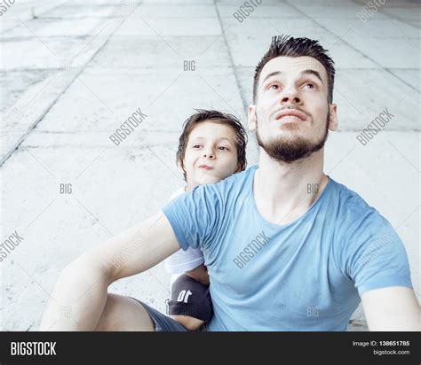 Mature Father His Son Image Photo Free Trial Bigstock