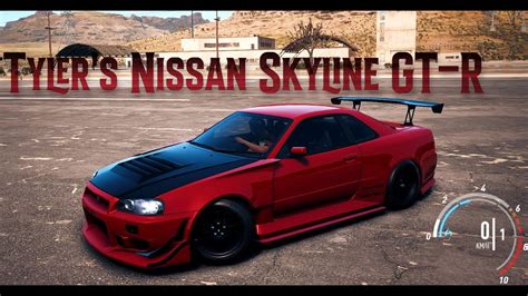 NFS Payback Edition Tyler S Nissan Skyline Build Virtual Wrap