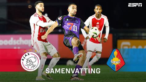 WERELDGOAL Van Net Voorbij De MIDDENLIJN Samenvatting Jong Ajax