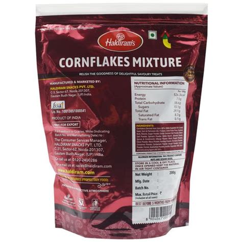 Buy Haldirams Namkeen Cornflakes Mixture Del 200 Gm Pouch Online At The Best Price Of Rs 74