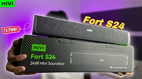 Mivi Fort S Mini Sound Bar Unboxing Full Review Sound Test Fm