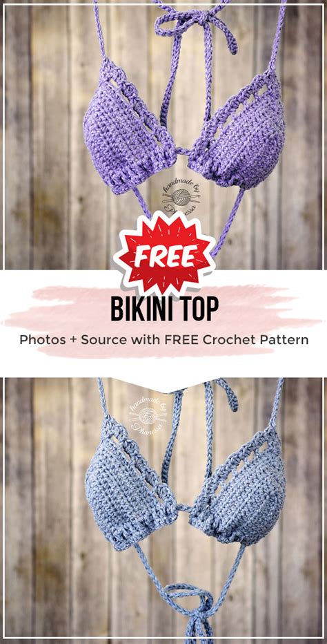 Crochet Bikini Top Free Pattern Artofit