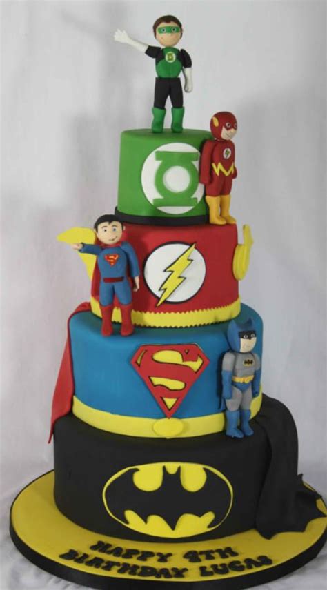 Dc Comics Cake