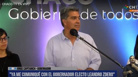 Leandro Zdero ganó en primera vuelta y es el nuevo gobernador de Chaco