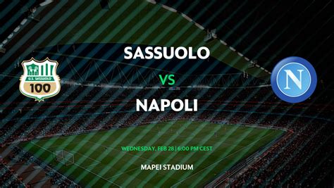 Sassuolo Vs Napoli Predictions And Best Bets Picking Against The Spread