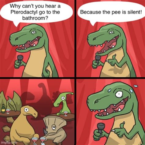 Image Tagged In Dinosaurs Dino Stand Up Bad Puns Imgflip