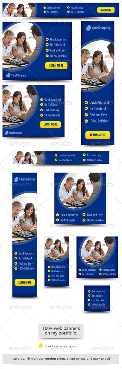 Business Loan Web Banner Design By Admiral Adictus GraphicRiver