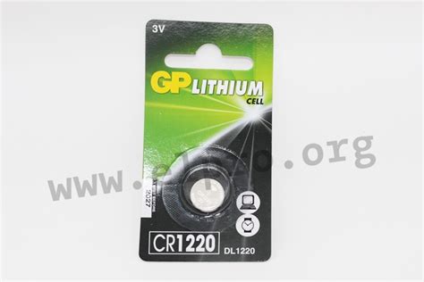 Gp Batteries Lithium Manganese Dioxide Button Cells V Single Packed