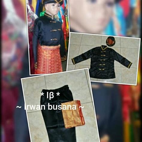 Jual Pasawa / Baju Pahlawan Aceh // Teuku Umar // Baju Adat Anak Sd ...