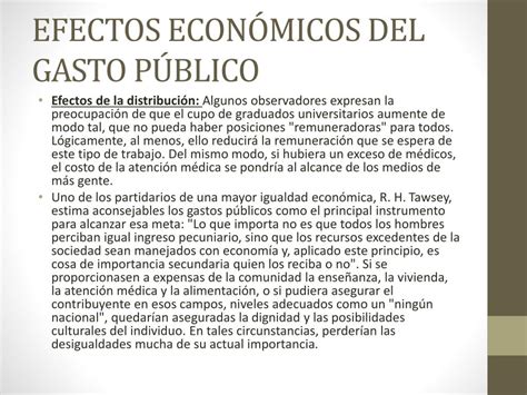 PPT GASTO PÚBLICO Y ESTRUCTURA DEL GASTO PÚBLICO PowerPoint