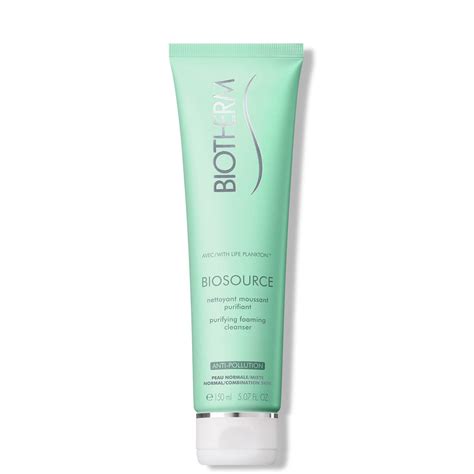 Biotherm Biosource Purifying Foaming Cleanser 150ml | LOOKFANTASTIC