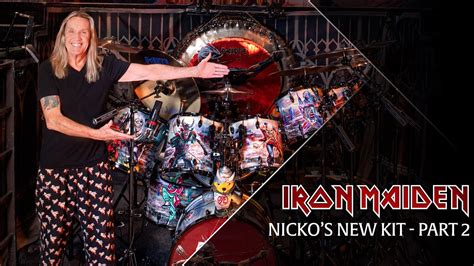 Iron Maiden Nicko S New Kit Part Youtube