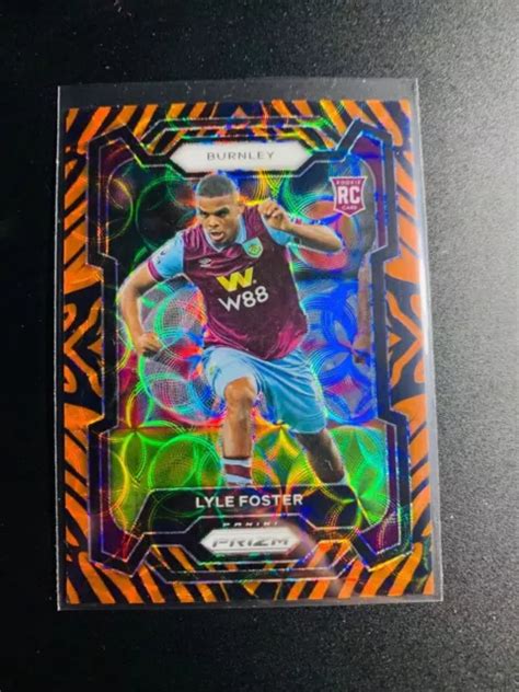 Panini Prizm Epl Lyle Foster Rookie Rc Choice Strisce