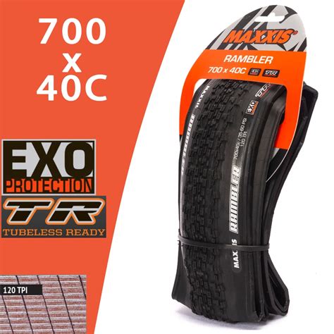 MAXXIS RAMBLER TUBELESS 700X38c 40C 45C 50C 650X47b 27 5X1 5 GRAVEL