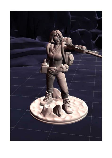 Stl File Jennie Warriors・3d Printable Model To Download・cults