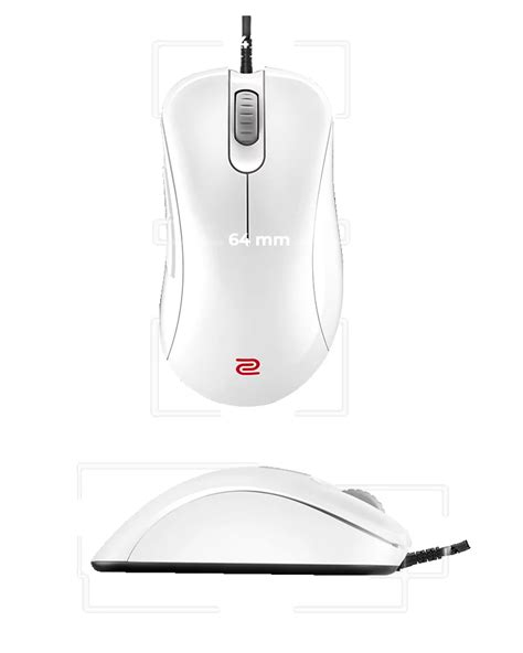 ZOWIE EC2 WHITE V2 Asymmetrical Ergonomic eSports Gaming Mouse | ZOWIE UK