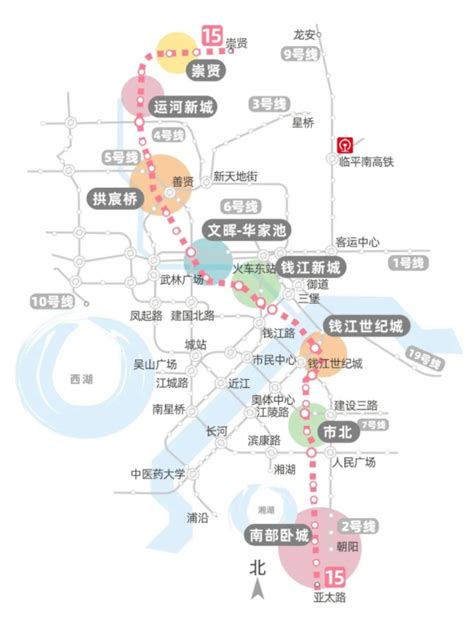 杭州地铁9号线将西延至西湖 杭州地铁四期涉临平4条线 杭州影像 杭州网