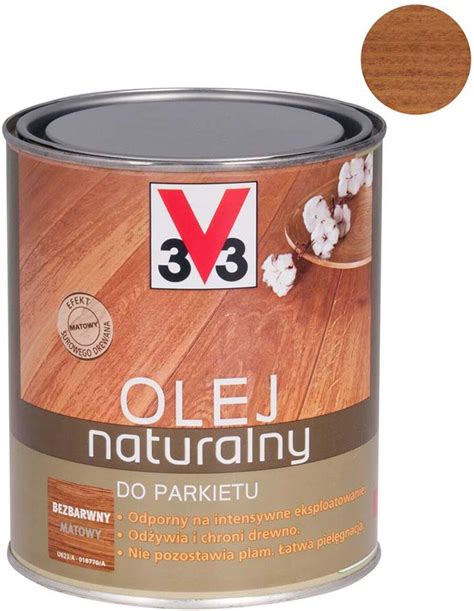 3v3 Olej Naturalny Do Parkietu 1l Opinie I Ceny Na Ceneo Pl