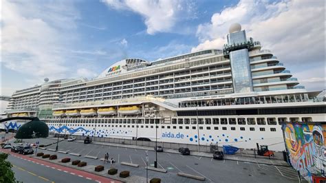 Biggest Cruise Ship AIDA Perla Norway Stavanger Aidaperla YouTube