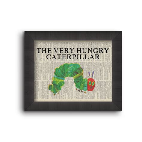 The Very Hungry Caterpillar Eric Carle - Etsy