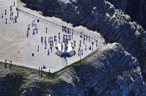 Luftbild Nordkap K Sten Landschaft An Der Steilk Ste Der Landzunge