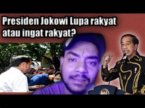 MANTAP Presiden Jokowi Jawab Tudingan Pasca Joget Di Istana YouTube