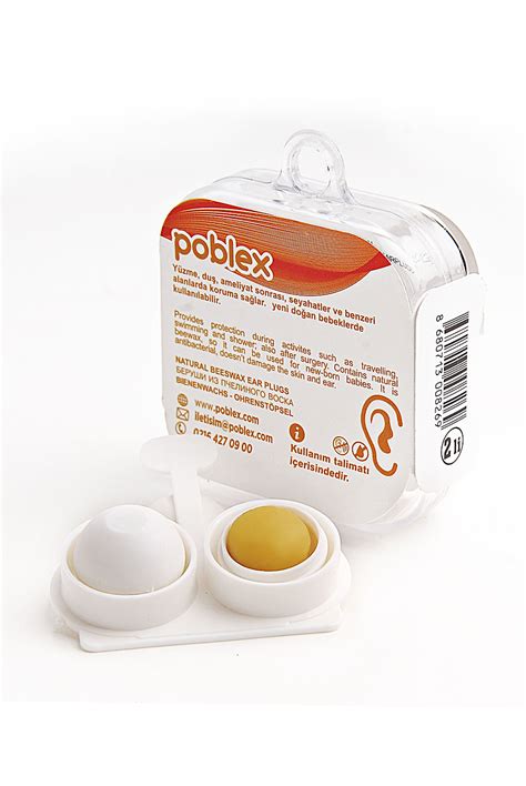 Natural Beeswax Ear Plugs | Poblex
