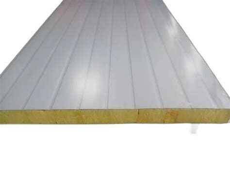 Color Coated White PUF Sandwich Panel For Cold Storage 6mm At Rs 120