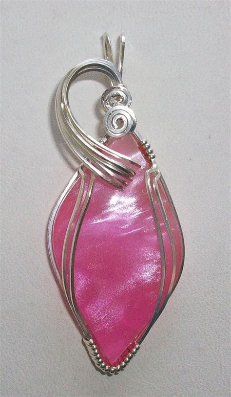 Pink Bowlerite Pendant