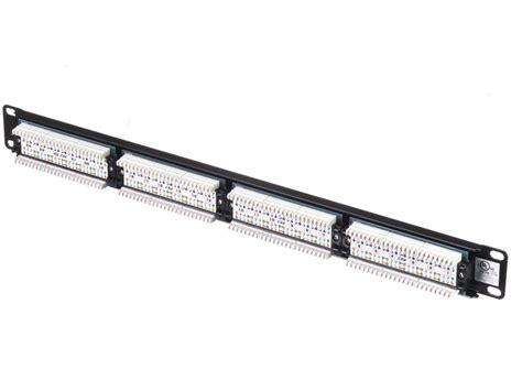 Патч-панель UTP, 19", 24 порта RJ45, cat.5е, 1U, Dual Type, Netko СКС ...