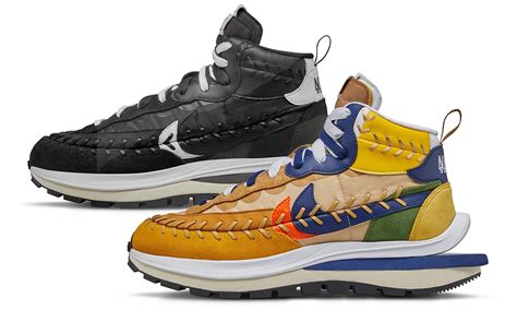 Jean Paul Gaultier x sacai x Nike Vaporwaffle 胶囊系列发售日期公布 NOWRE现客