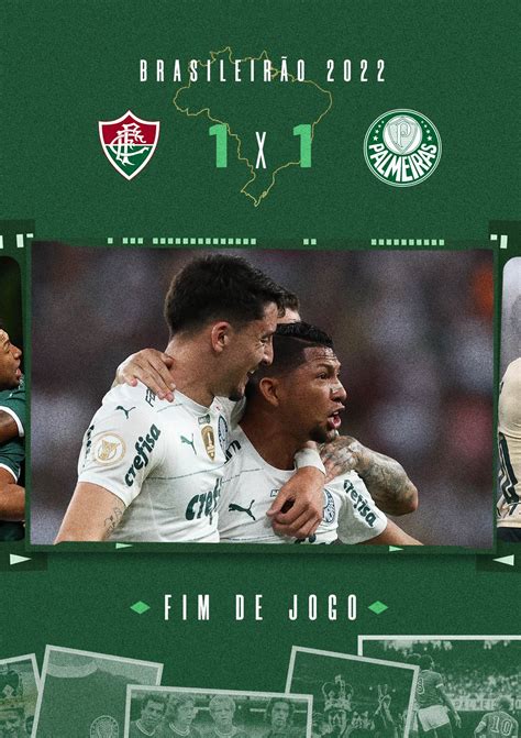 SE Palmeiras On Twitter Fim De Jogo Fluminense 1x1 Palmeiras