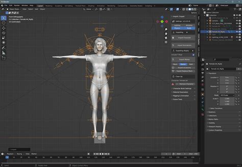 Blender Rigify Rig Not Propoerly Locating To Character On Import