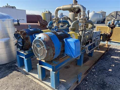 Used Sihi Duplex Liquid Ring Vacuum Pump Lphr Hp S