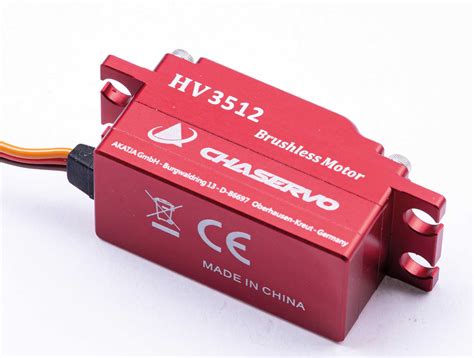 Chaservo Hv T Low Profile Hv Brushless Servo Stehende Montage