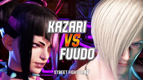 Sf Kazari Sf Juri Vs Fuudo Ed Street Fighter Youtube