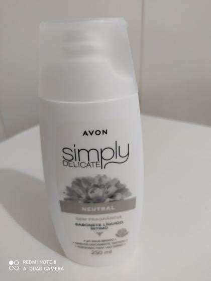 Sabonete Liquido Íntimo Simply Delicate Neutral 250ml Avon