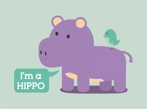 Cute Hippo Wallpaper - WallpaperSafari